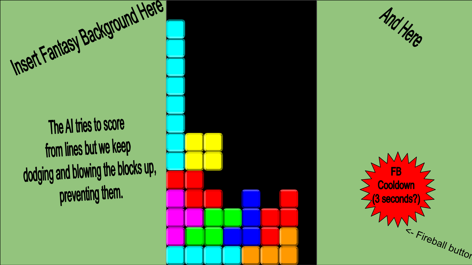 Dragons Don't Like Tetris